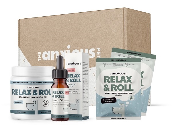 The Anxious Pet Organic Relax & Roll Hemp Oil